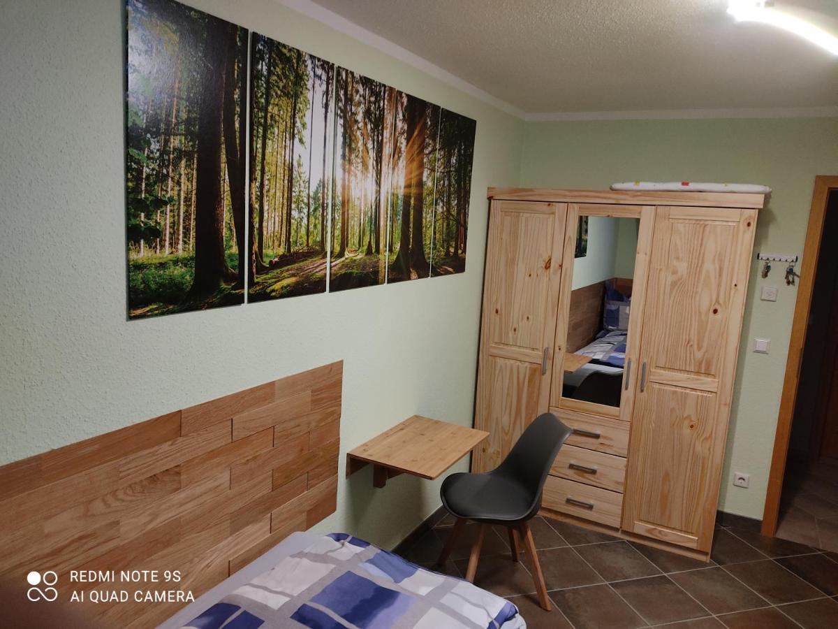 Grosszuegige Ferienwohnung Am Waldesrand Im Seenland Lauta ภายนอก รูปภาพ